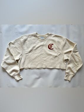 Champion Women’s Fleece Cropped Sweatshirt Size L